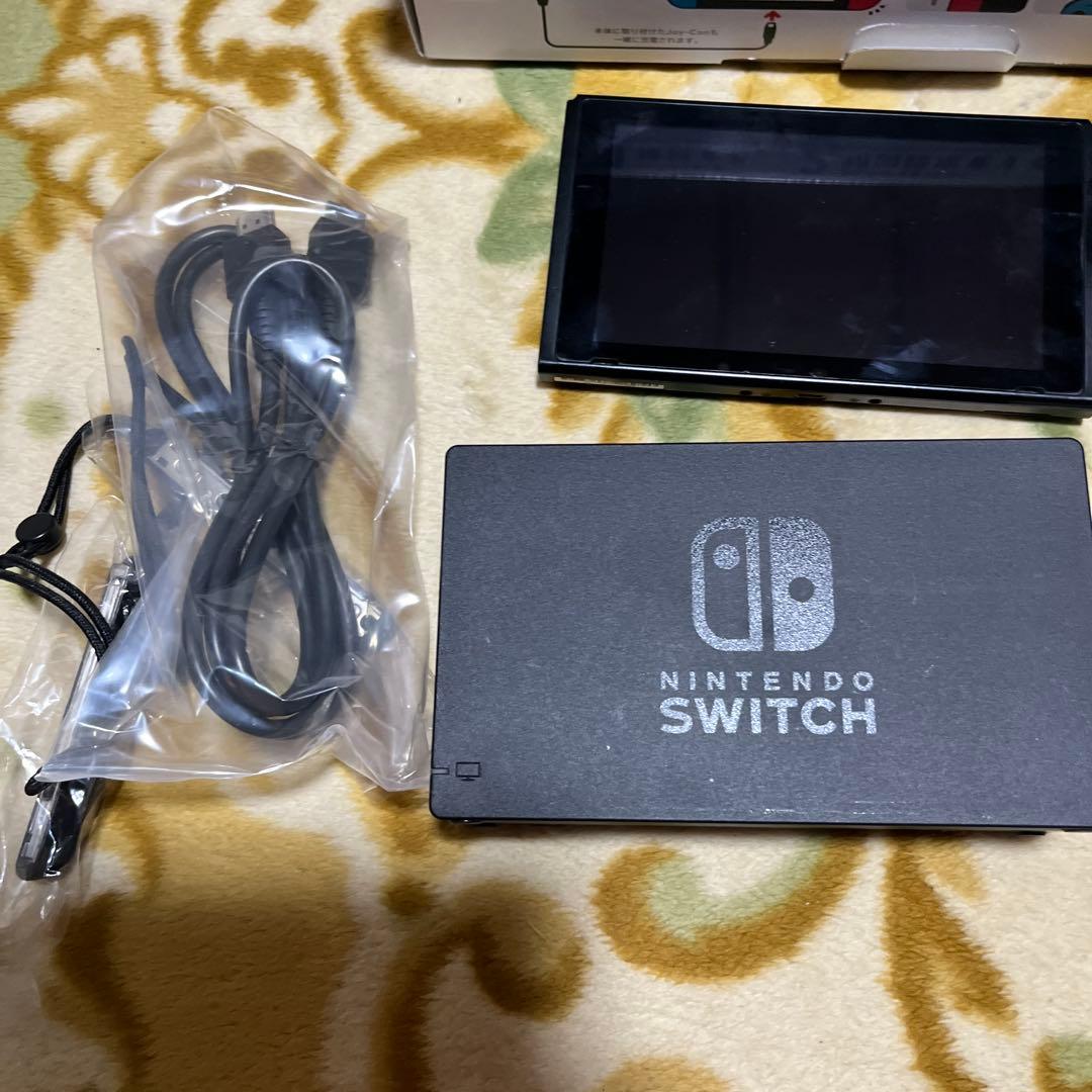【ジャンク品】 Nintendo Switch本体と付属品