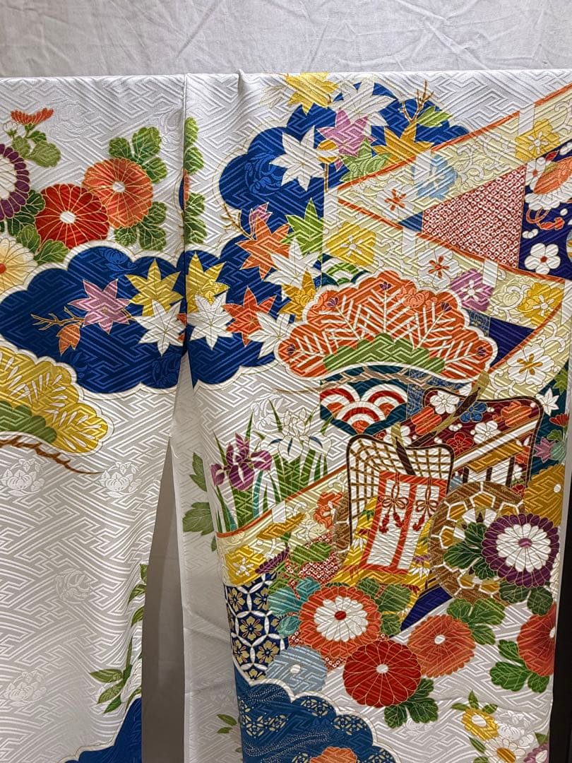 最高級振袖　吉澤友禅 [吾妻徳穂の世界]新品未仕立品 古典柄