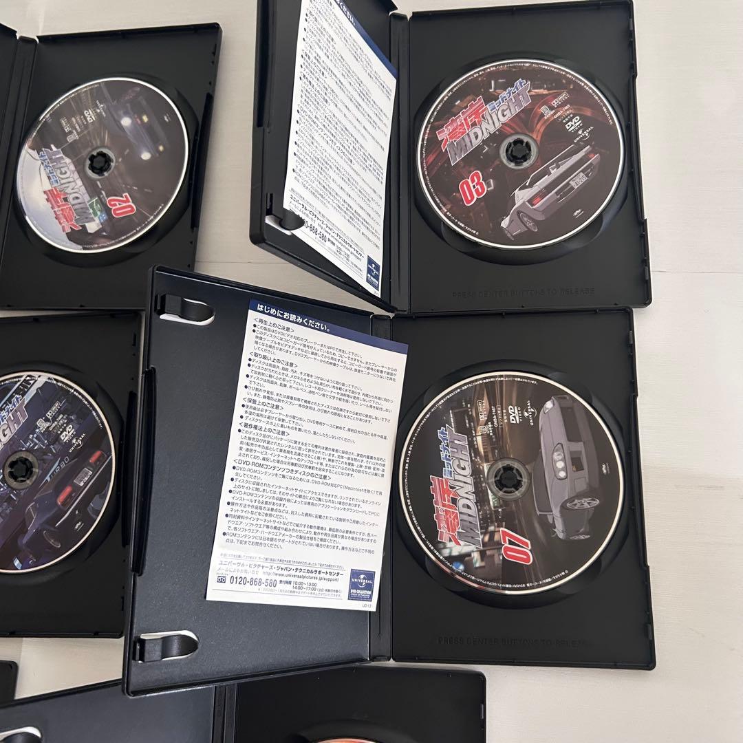アニメ 湾岸ミッドナイト DVD 8枚セット