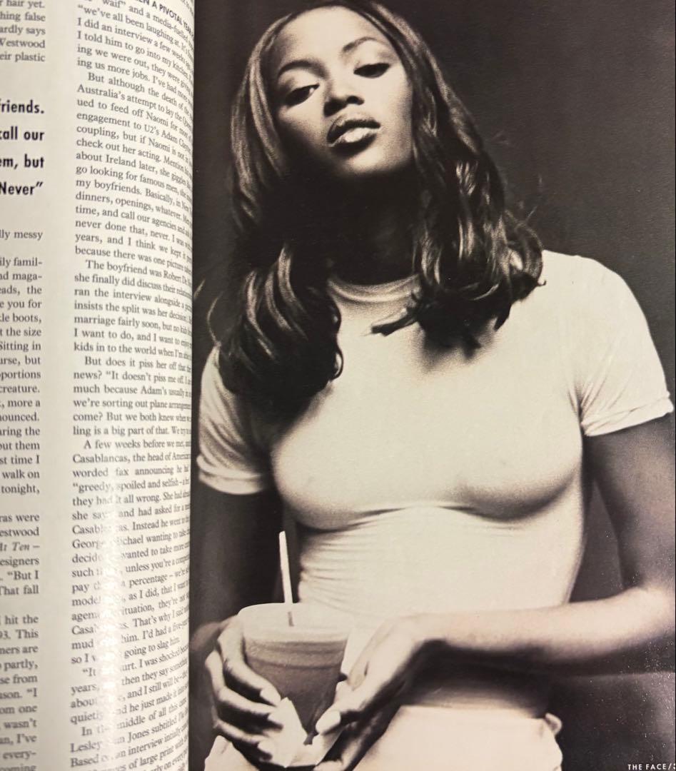 アート・デザイン・音楽 i-D MAGAZINE 1993.1 NAOMI CAMPBELL