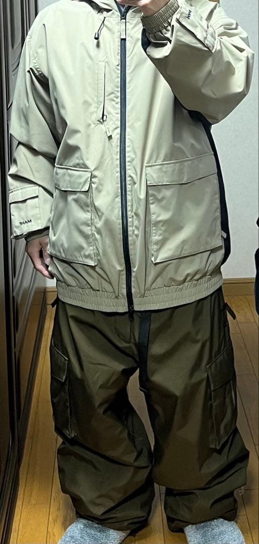 MAHF レイジーワイドカーゴパンツ XXLサイズ
