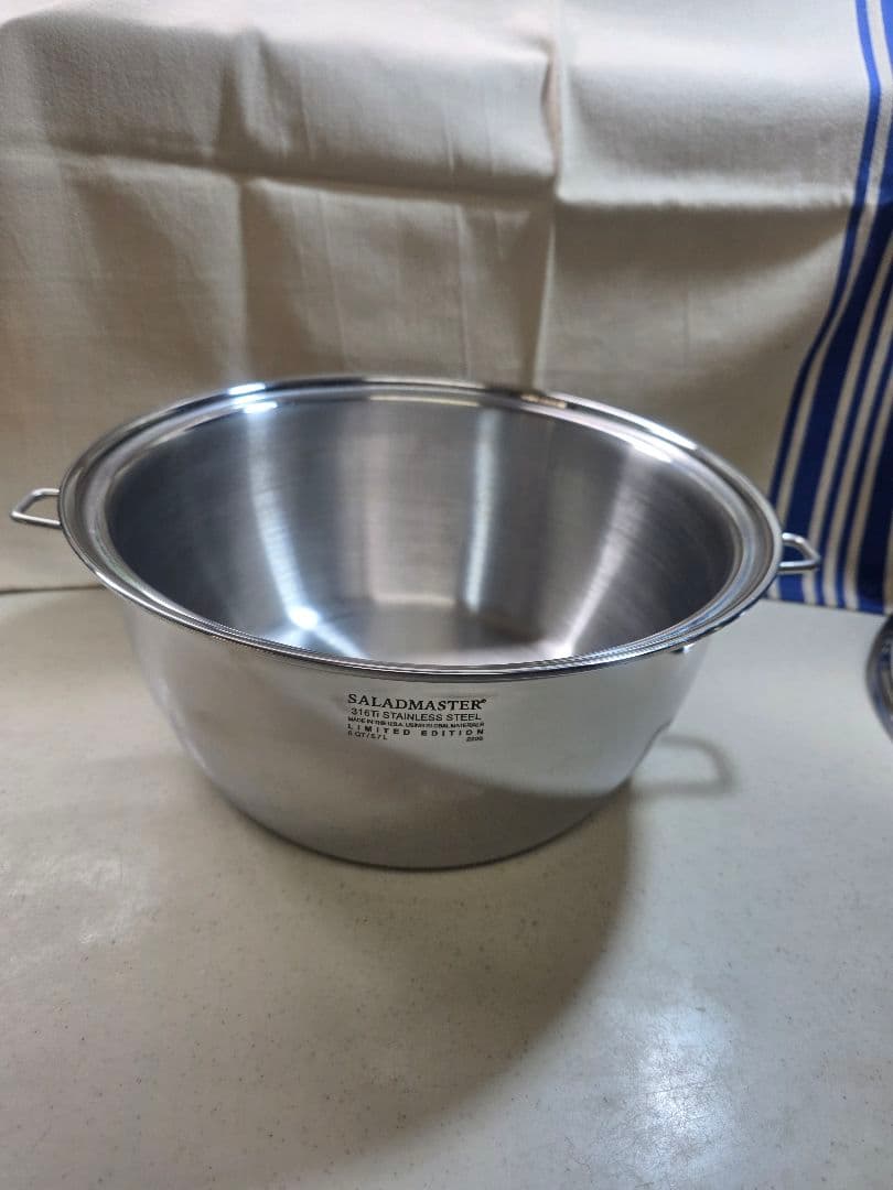 ■leeds■SALADMASTER ６QT 限定版 ■美品■持ち手付