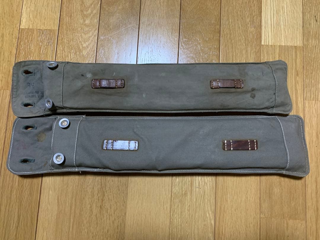 ドイツ軍　パップテント　軍幕　フレクターカモ　2枚セット　1枚デッドストック