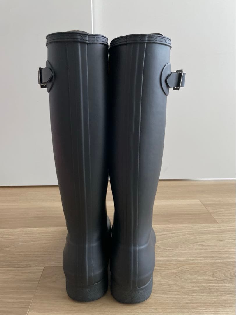 【HUNTER】【美品・箱付き】黒 長靴 UK5 / EU38 レインブーツ