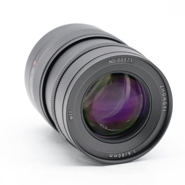 中一光学 80mm F1.6 Gマウント SPEEDMASTER #3974