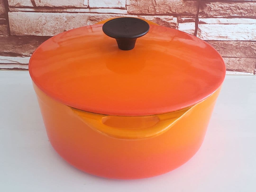 【希少品/週末価格】クーザンス　両手鍋　ヴィンテージココット　18cm