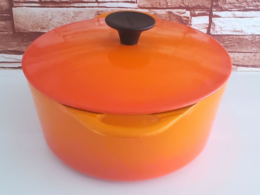 【希少品/週末価格】クーザンス　両手鍋　ヴィンテージココット　18cm