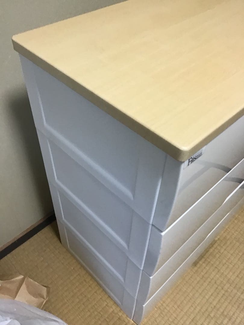 【美品】天馬　TENMA フィッツ　4段 チェスト 衣装ケース　大容量
