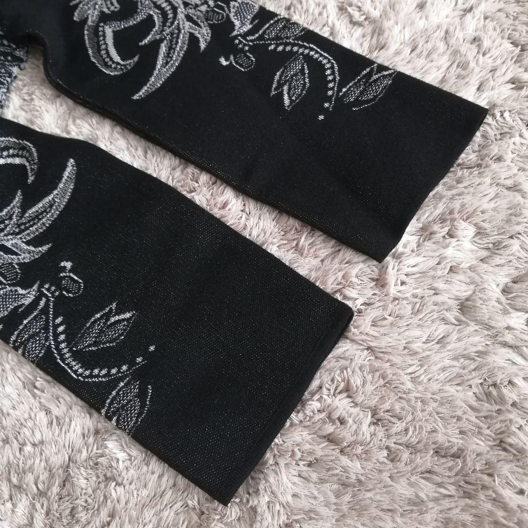 ロベルトカヴァリ roberto ニットワンピース 刺繍　ラメ　鳥　鷹　大きい