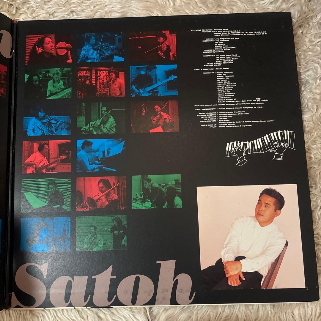 CHIKUZEN SATOH 佐藤竹善CORNER STONES レコード　LP