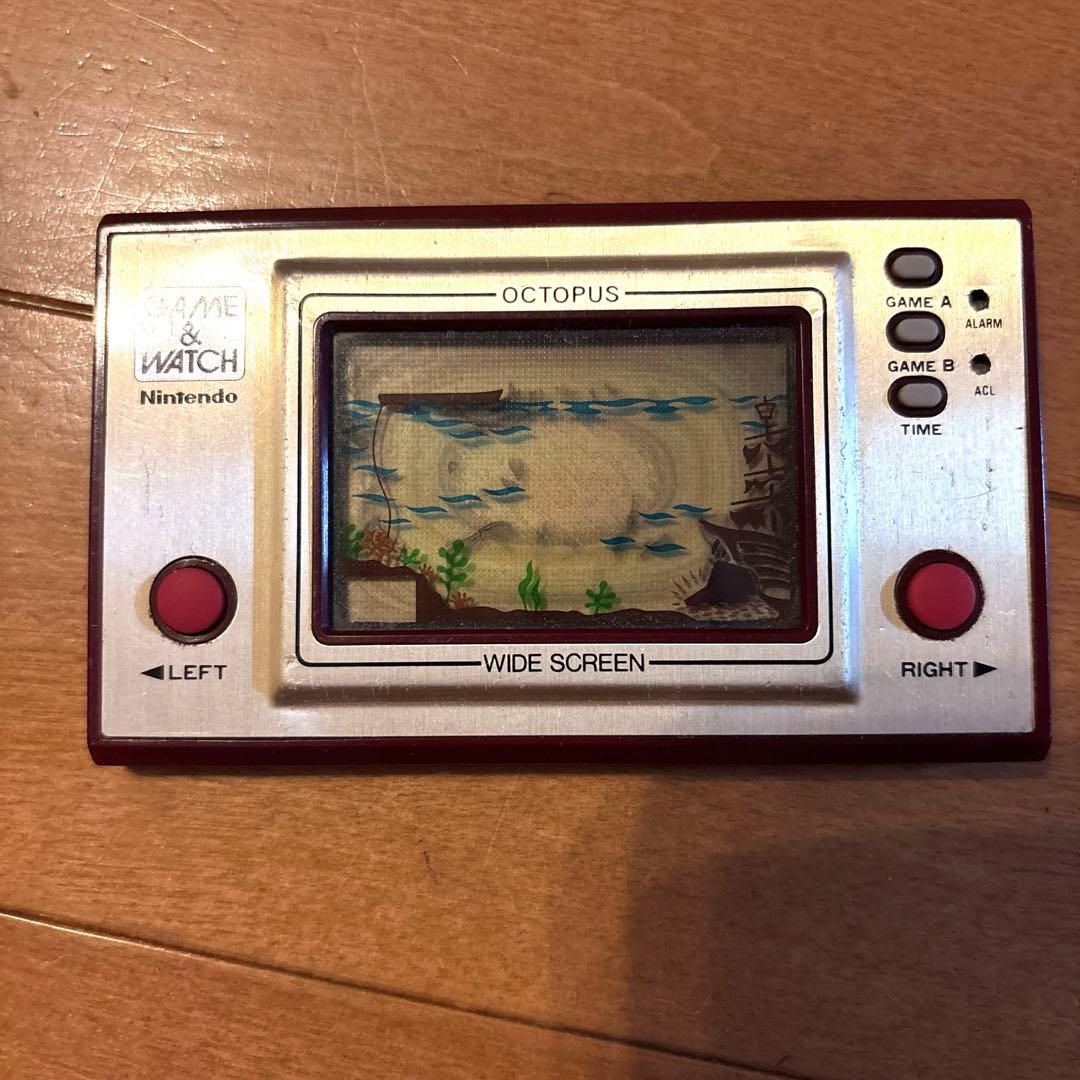 ゲーム＆ウォッチ ワイドスクリーン　オクトパス