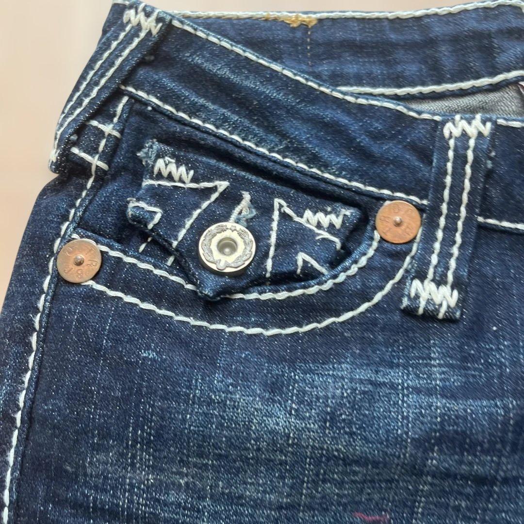 お値下げ！True Religion ダークデニム ブーツカットジーンズ 24