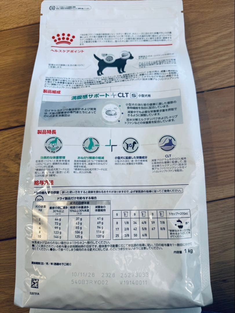 ドッグフード  CANIN MULTIFUNCTION CLT S 1kg