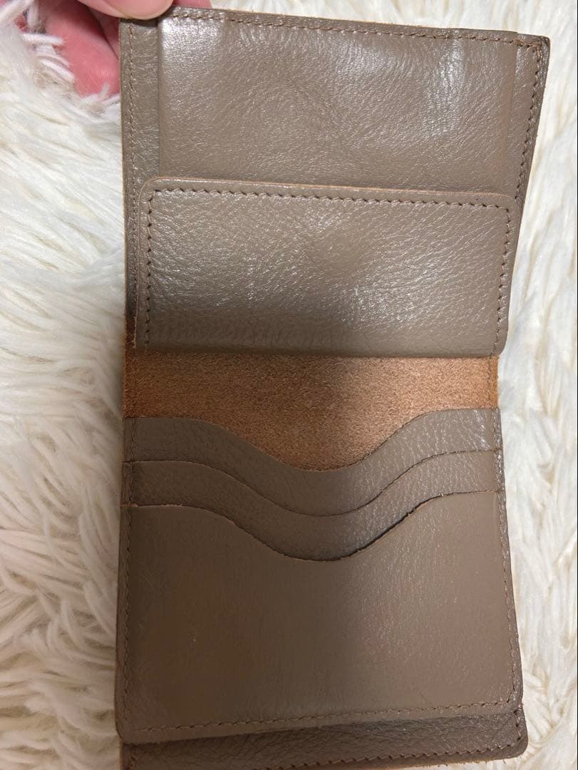 IL BISONTE 二つ折り財布 グレー　イルビゾンテ