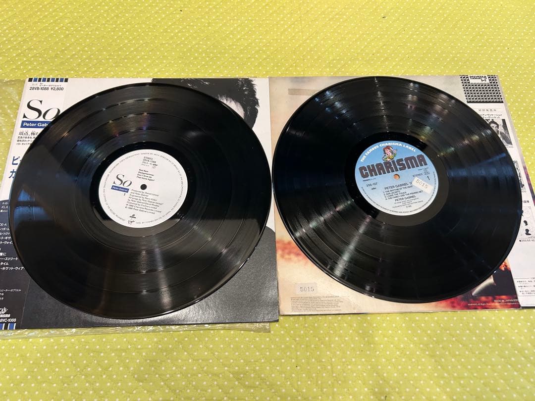 ピーター・ガブリエル　レコード　2枚セット