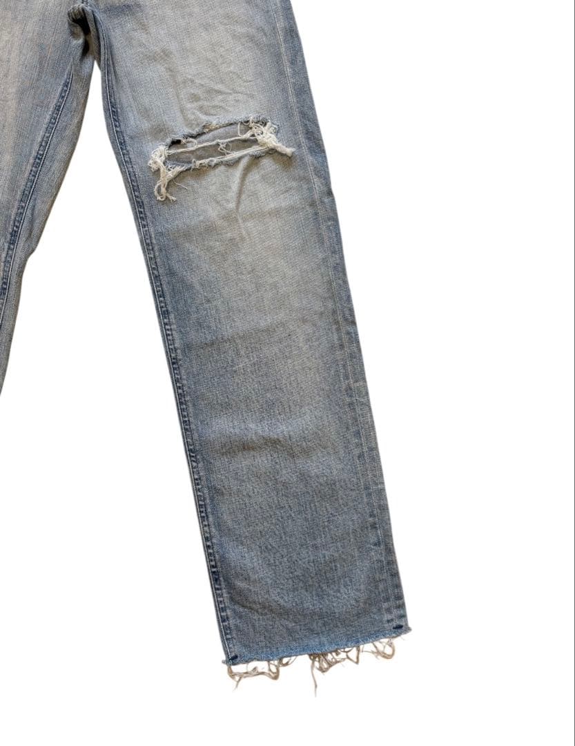 YANUK LEA ヤヌーク レア ボーイズストレートデニムパンツ
