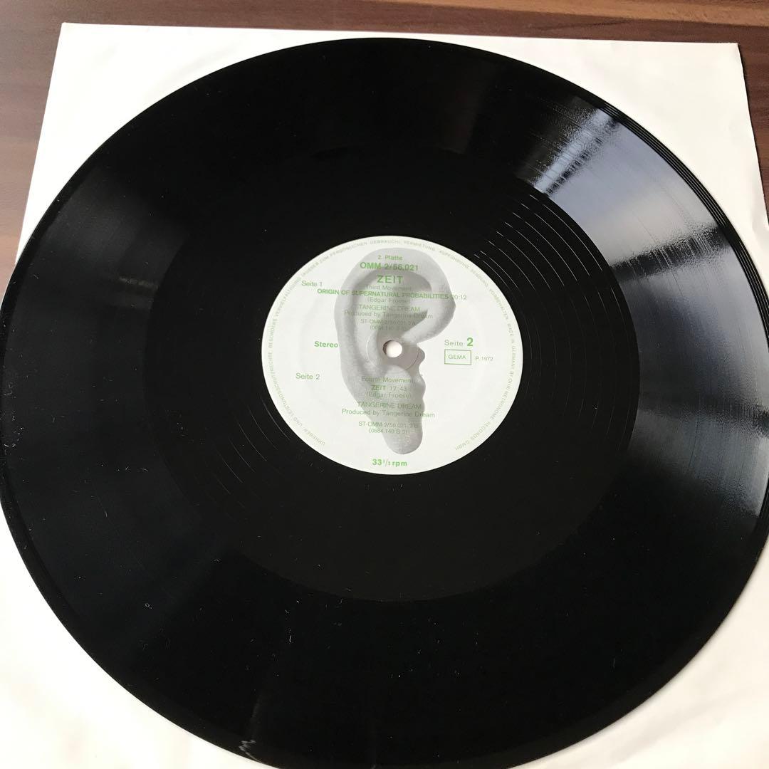 TANGERINE DREAM ZEIT レコードLP 2枚
