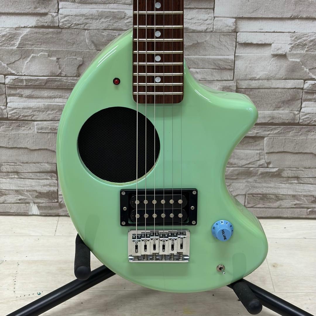 Fernandes アンプ内蔵 ミニギター ZO-3 ミントグリーン