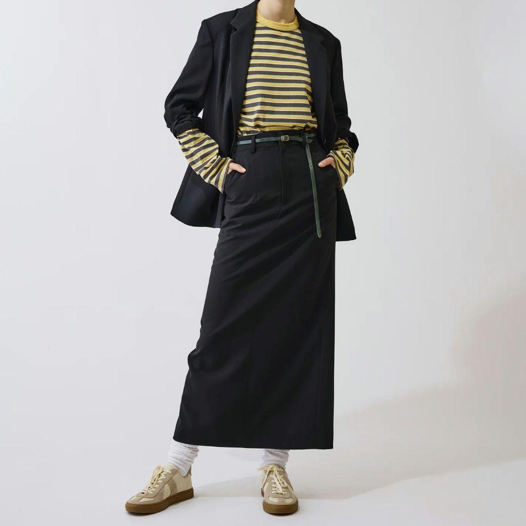 THE SHINZONE CHRYSLER SKIRT ブラック 34