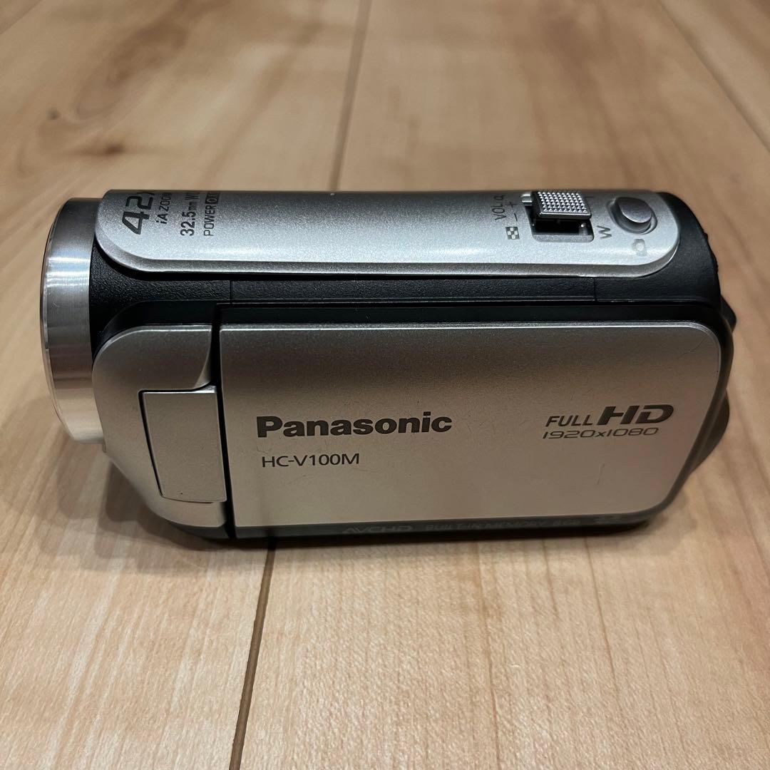 《匿名発送》Panasonic HC-V100M ビデオカメラ　充電器付き