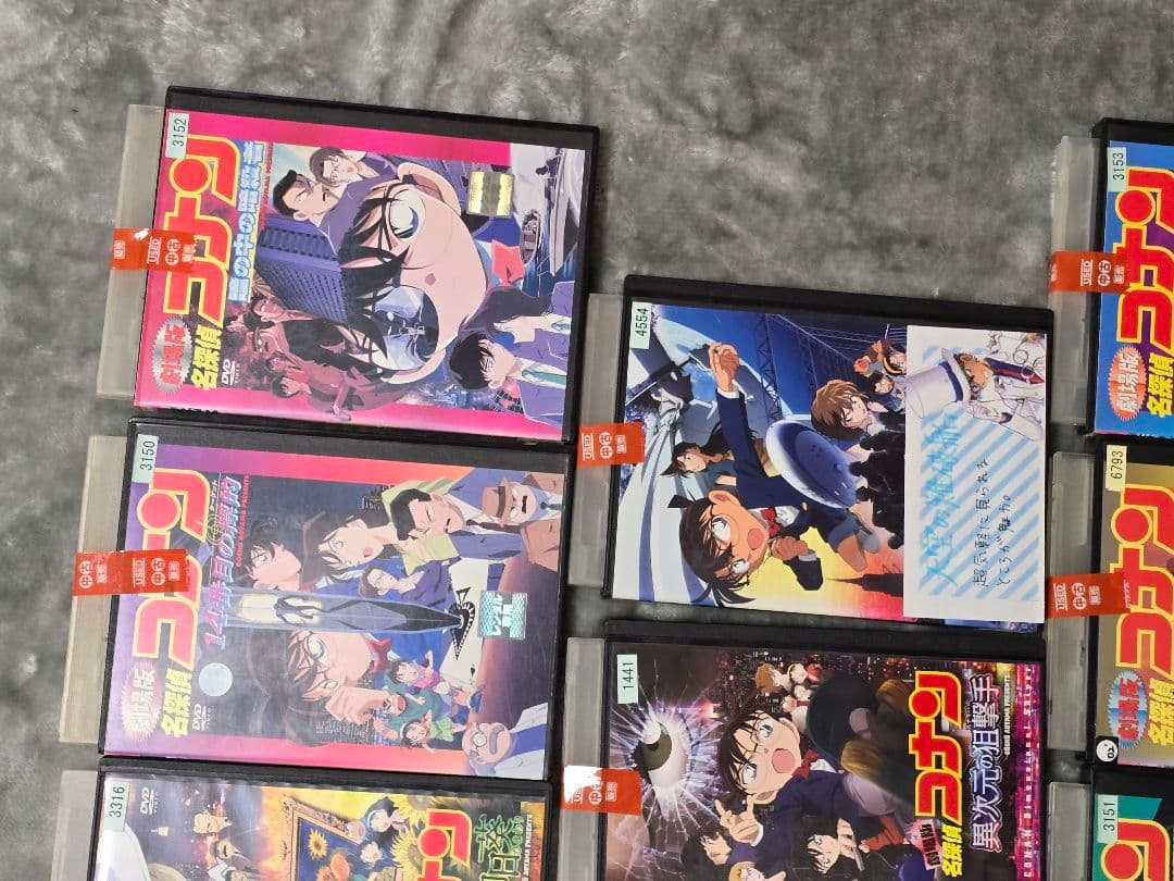 名探偵コナン 劇場版 DVD 11本セット レンタル落ち含む まとめ売り