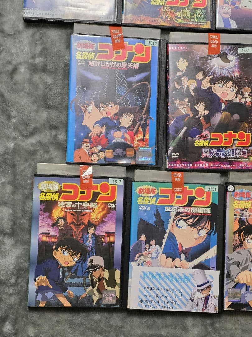 名探偵コナン 劇場版 DVD 11本セット レンタル落ち含む まとめ売り