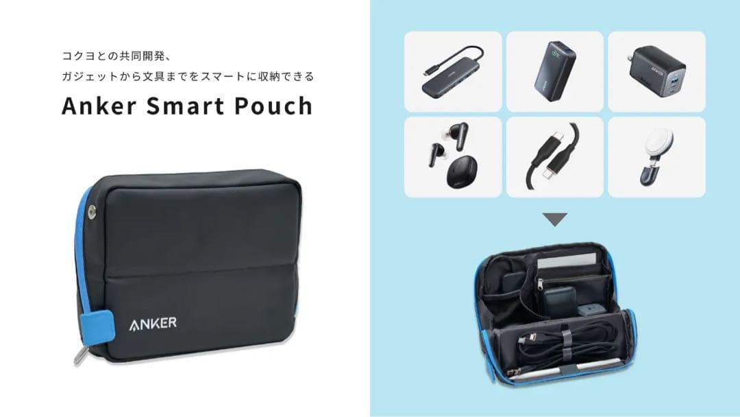【完売品／新品未開封】ANKER KOKUYO 多機能トラベルポーチ