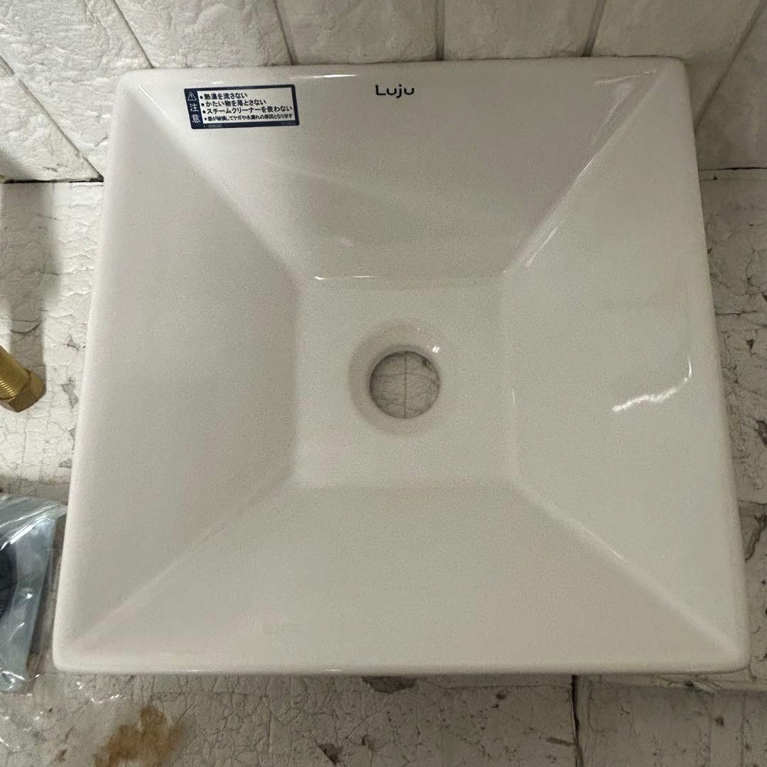 新品未使用！ KAKUDAI 立水栓 角型手洗器