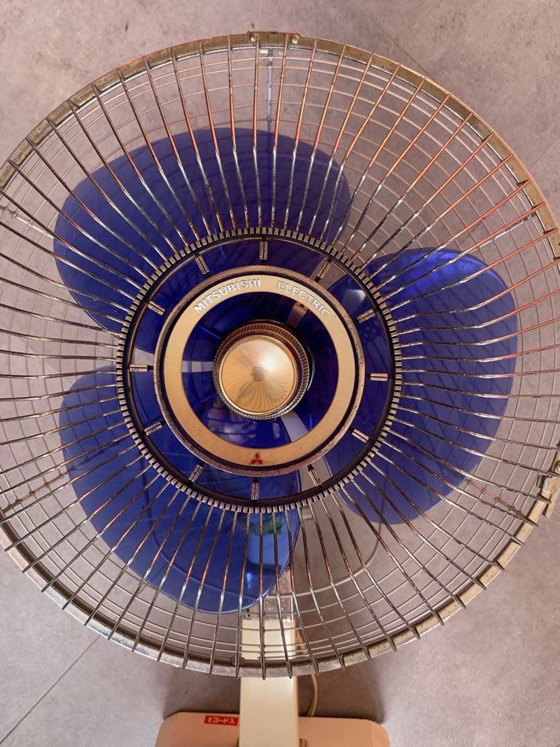 扇風機 レトロ扇風機 昭和レトロ アンティーク　三菱