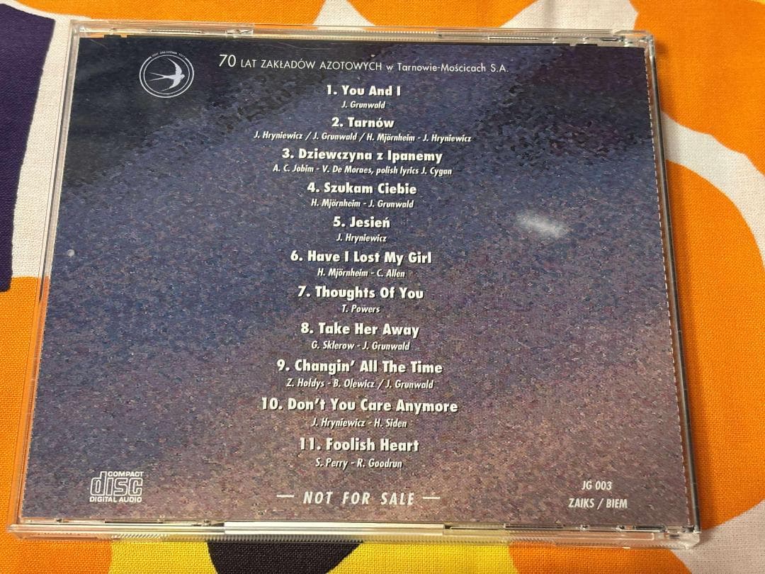 洋楽 Jerzy Grunwald & friends CD