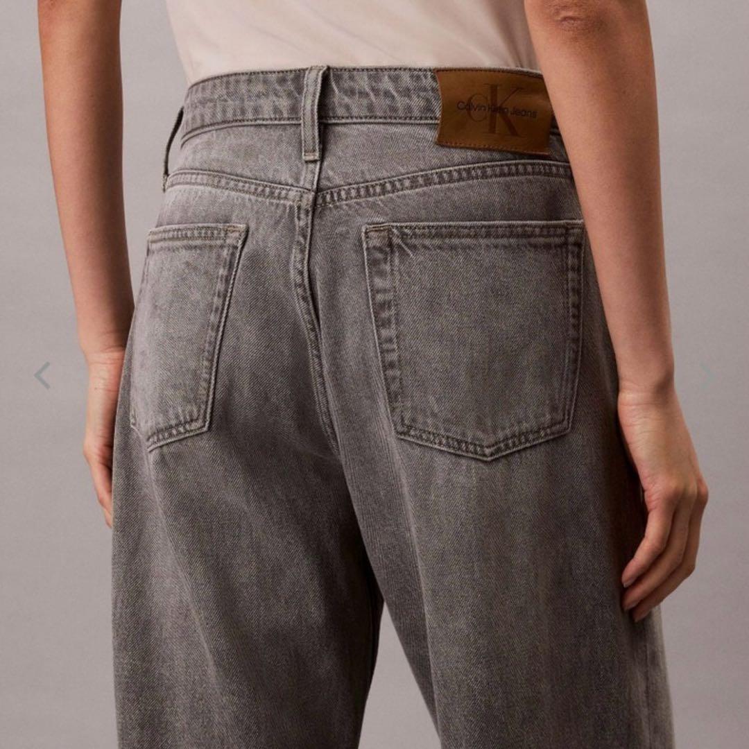   Baggy ローライズバギーグレージーンズ　デニム