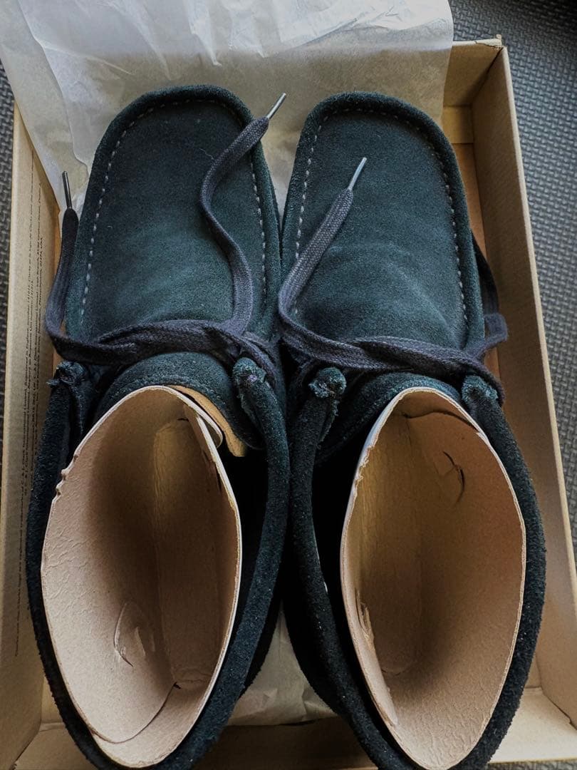 Clarks ワラビーブーツ　wallabee