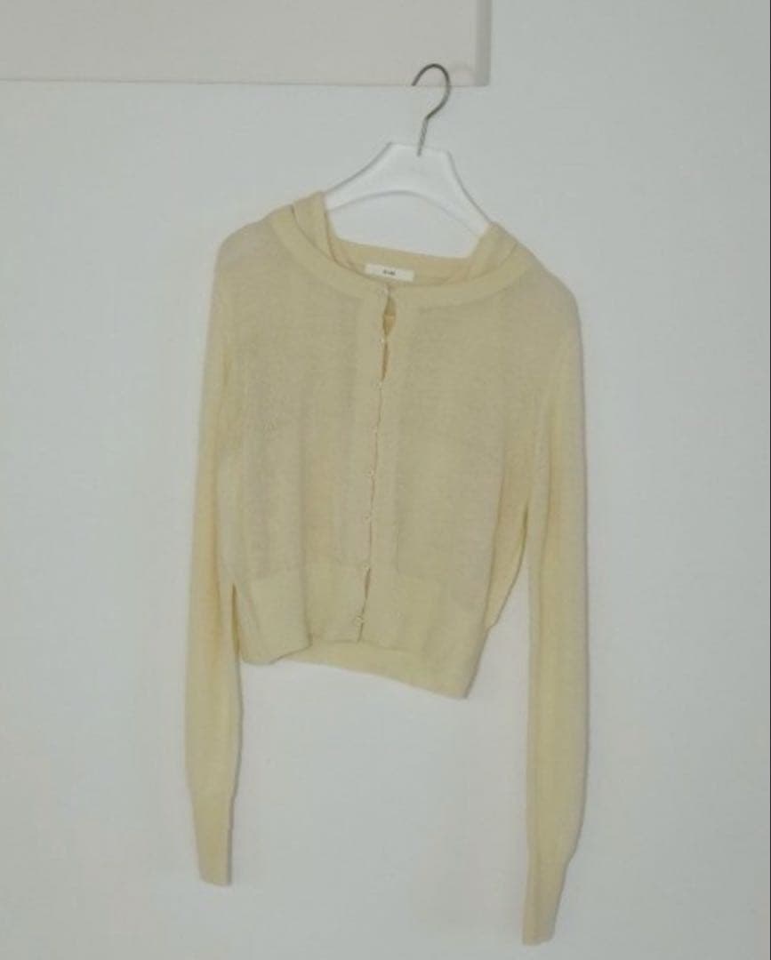 anuke【新品タグ付】Layered Mohair Knit