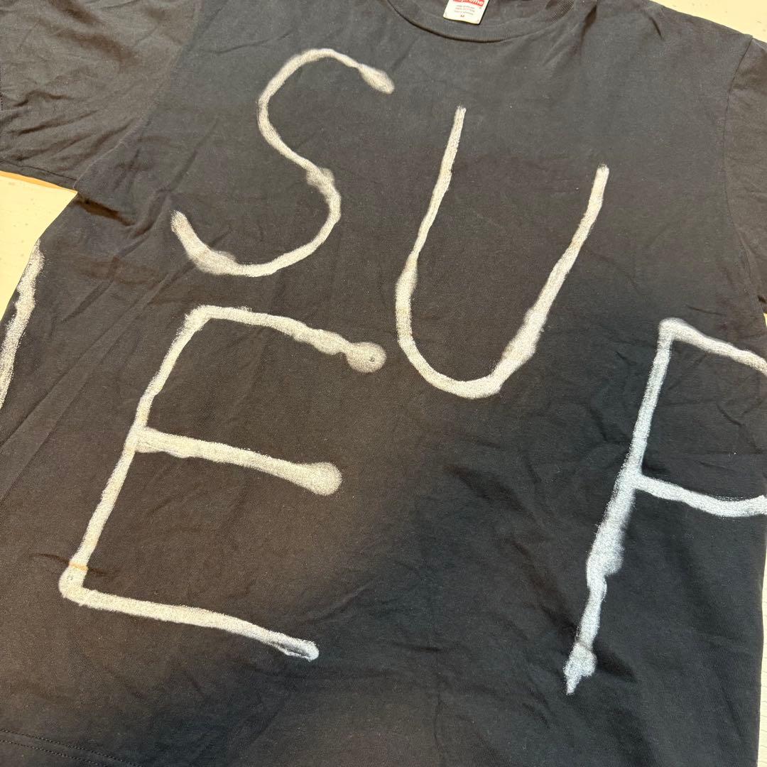 supreme Tシャツ　ブラック　M