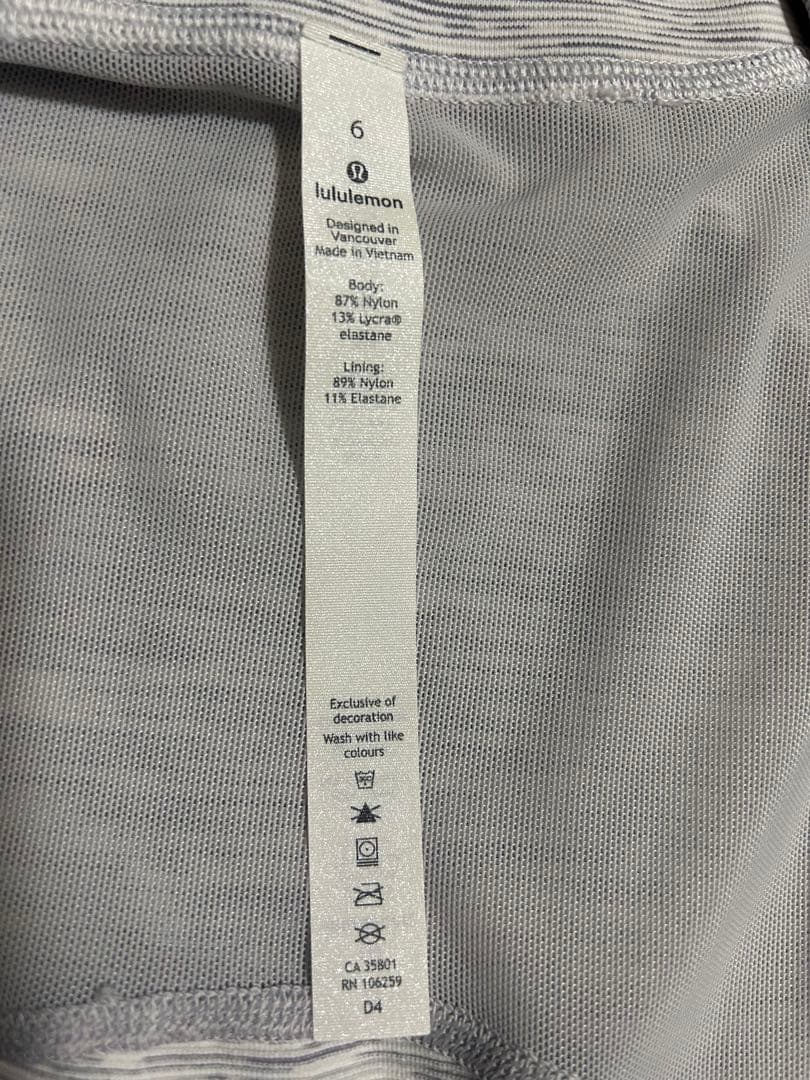 美品✨lululemon Define Jacket ライトグレーサイズ6 Ｍ