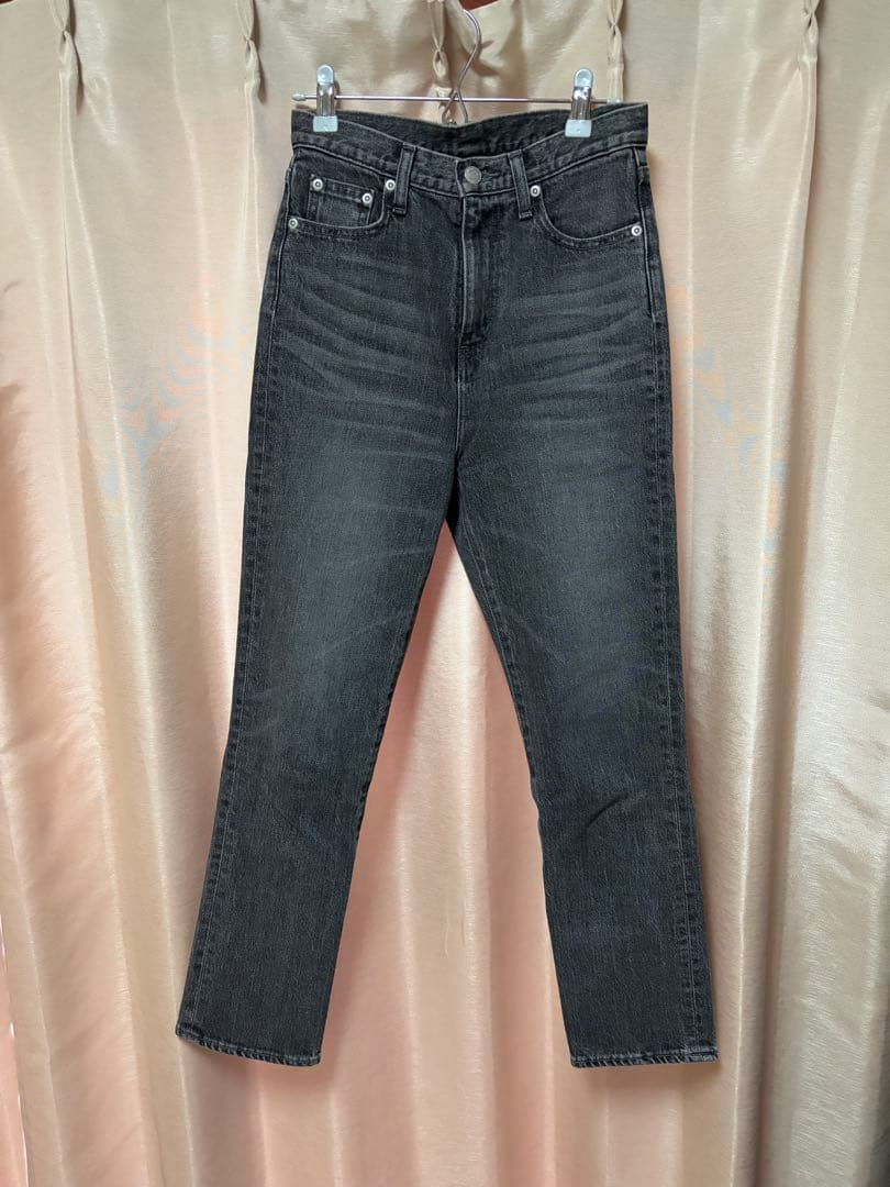 Slim straight denim anuans アニュアンス