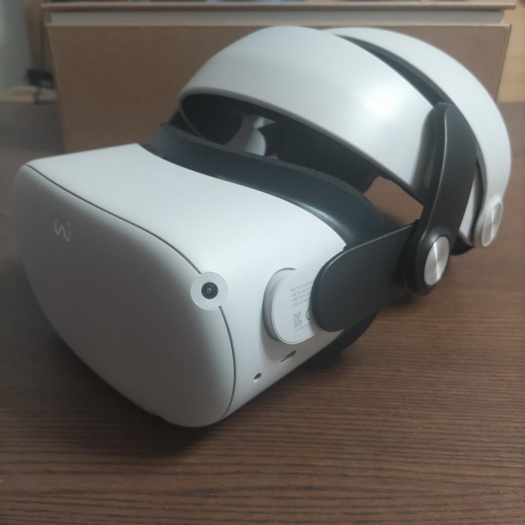 【超美品】 Quest2 256GB VR 新品同様 ヘッドストラップ付