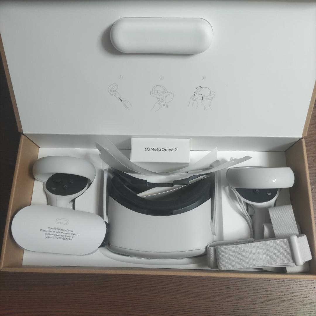 【超美品】 Quest2 256GB VR 新品同様 ヘッドストラップ付