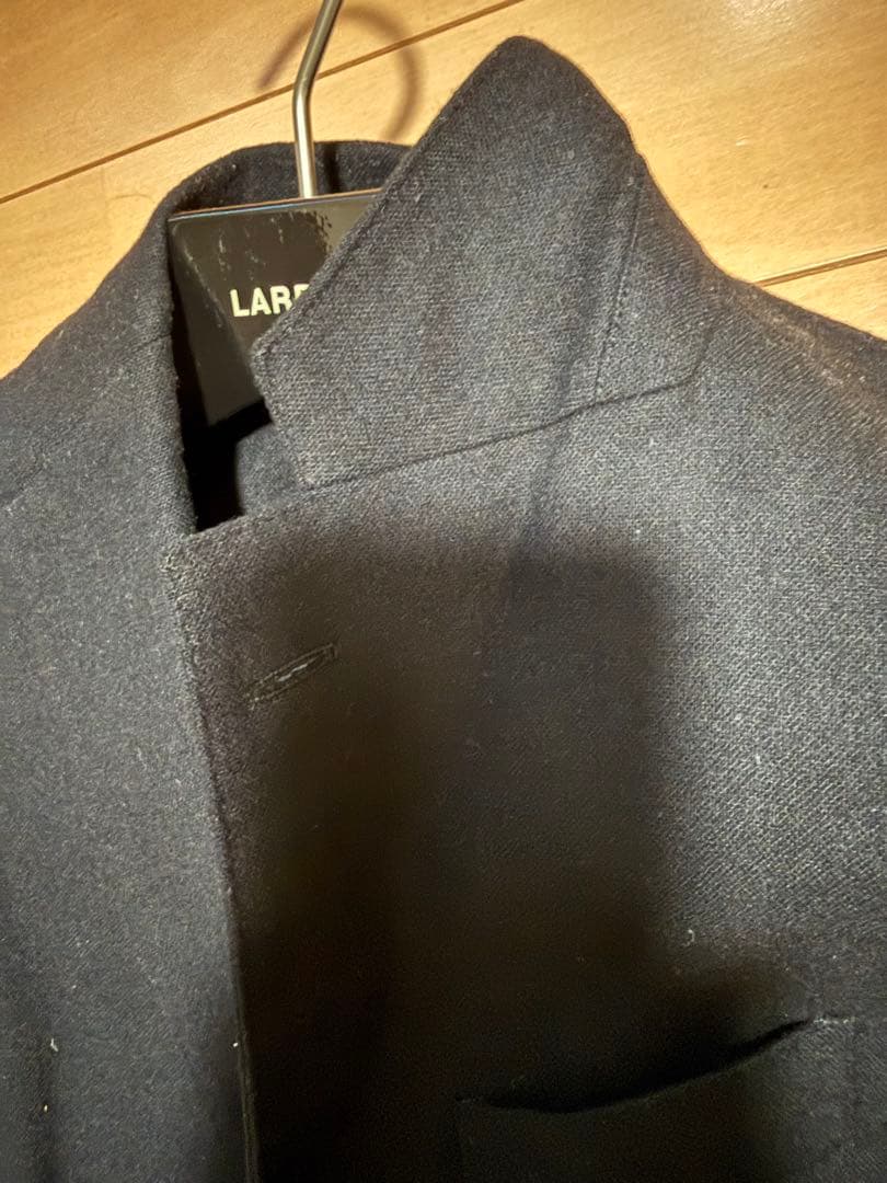 「日曜日迄価格」 LARDINI easy wear ウールサイズ 44ブラック