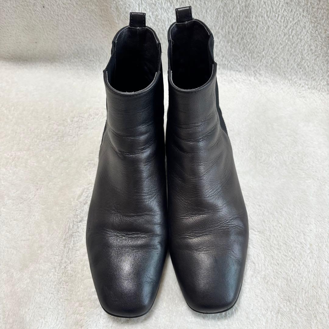 ✨️美品 DIANA ダイアナ サイドゴアブーツ 24.5㎝ ブラック レザー