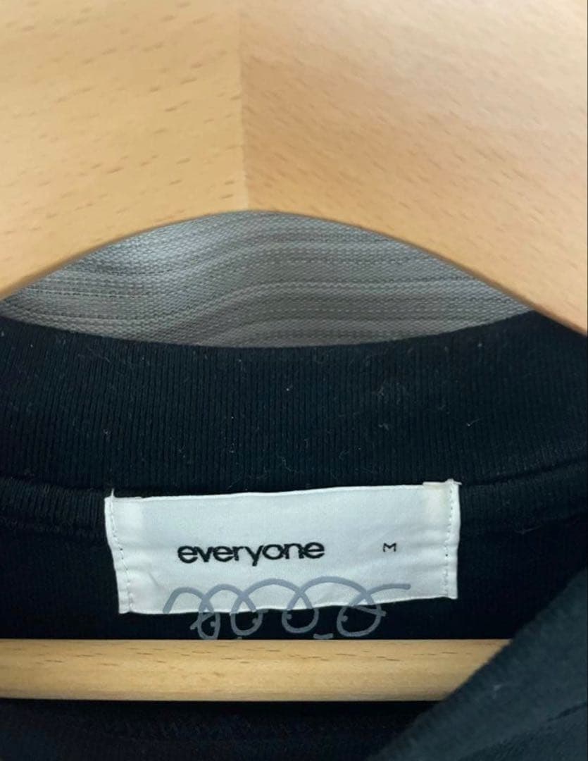 everyone エブリワン j.30000 L/S TEE Black M