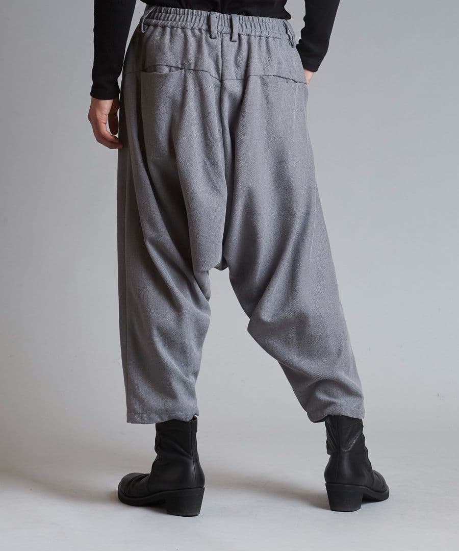 ノーアイディー サルエルバギートラウザーズ ワイドパンツ M~L 新品未使用