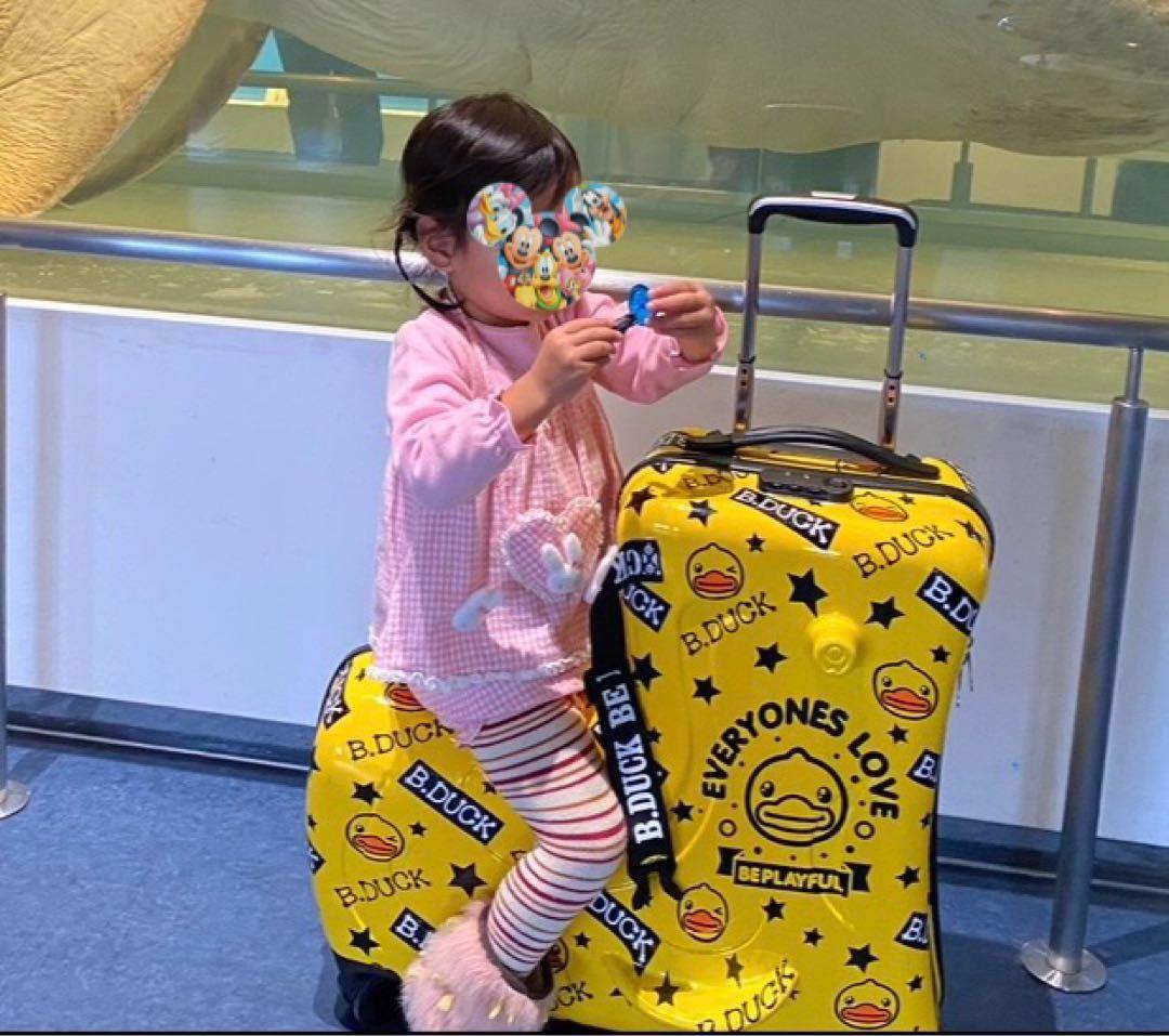キャリーケース✨キャリーバック✨子供が乗れる✨キッズキャリー✨かわいい❤️