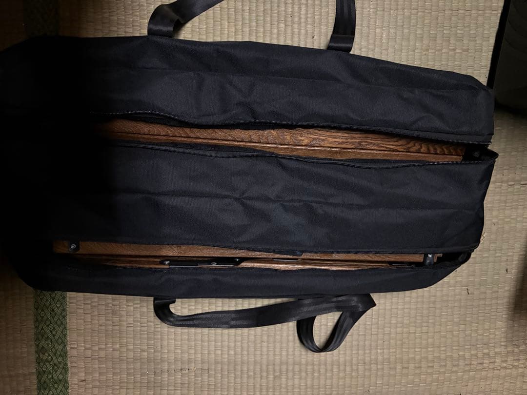 テーブル・チェア・ハンモック Hilander Wood Roll Top Table Light 120