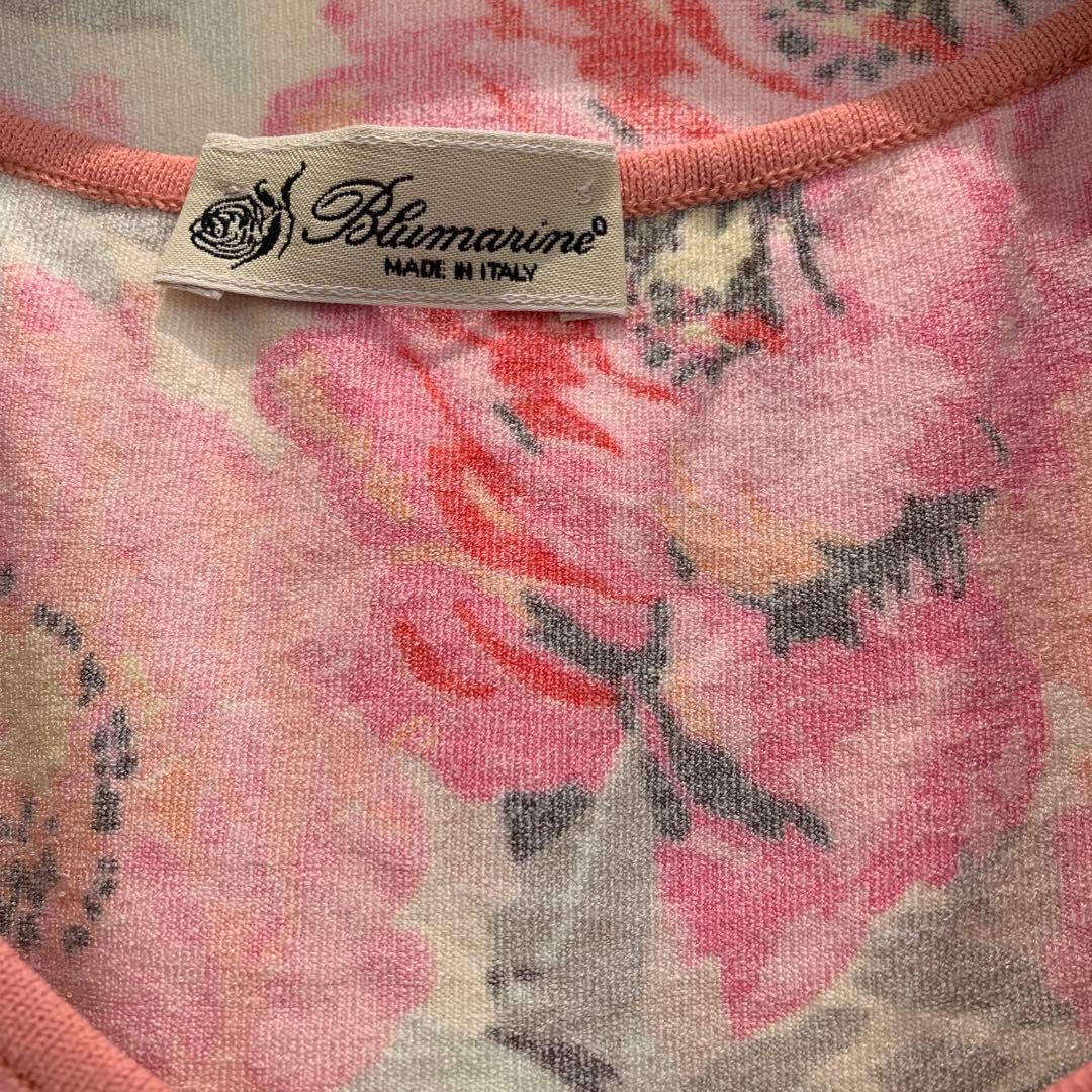BLUMARINE 薔薇柄が美しいアンサンブル