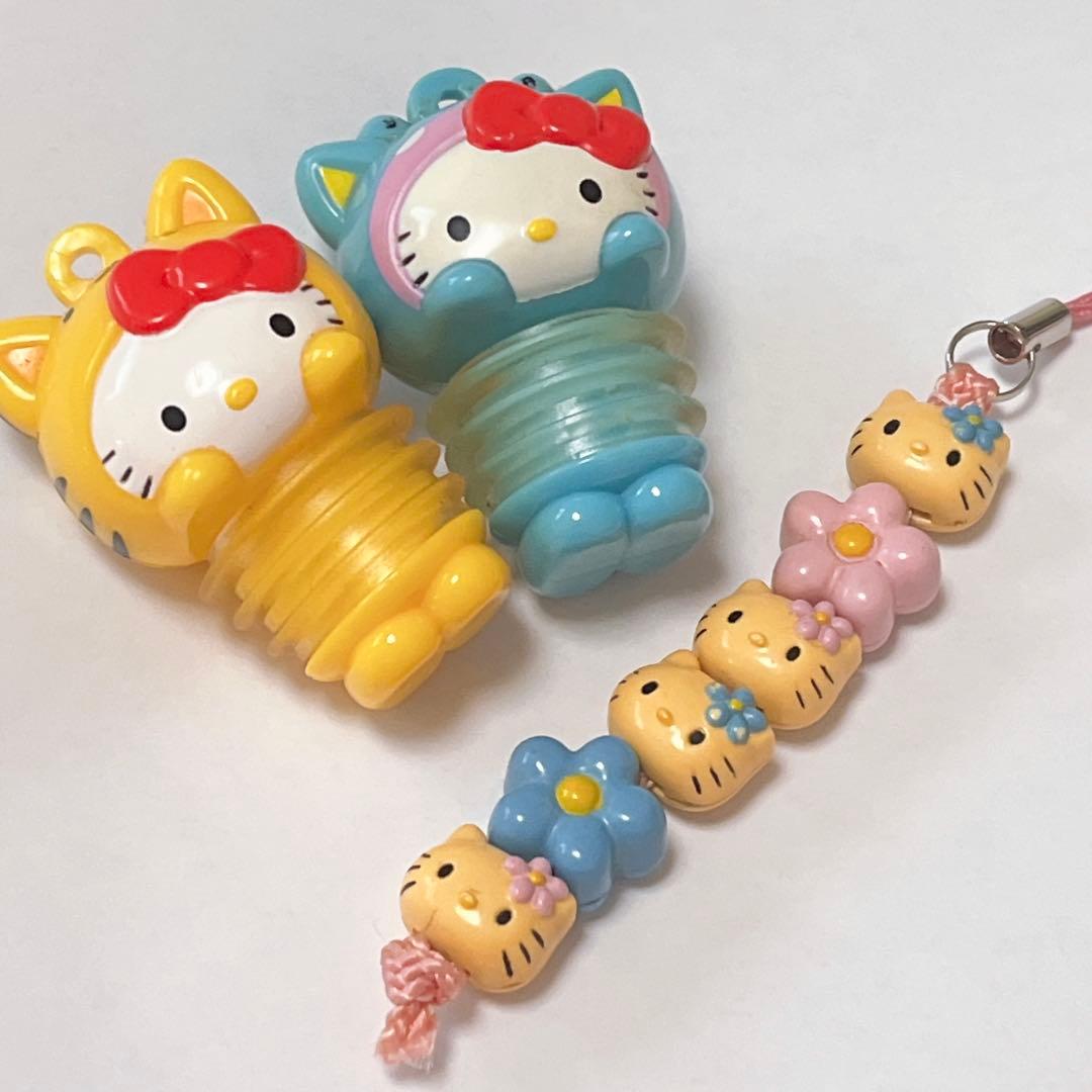 1998年 カオハナ ハローキティ キャラスナップ アクセサリー