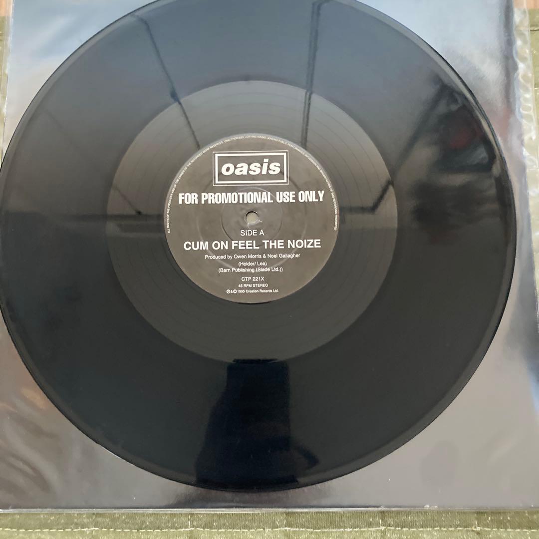 レア！Oasis オアシス　プロモ12インチレコード　カモンフィールザノイズ