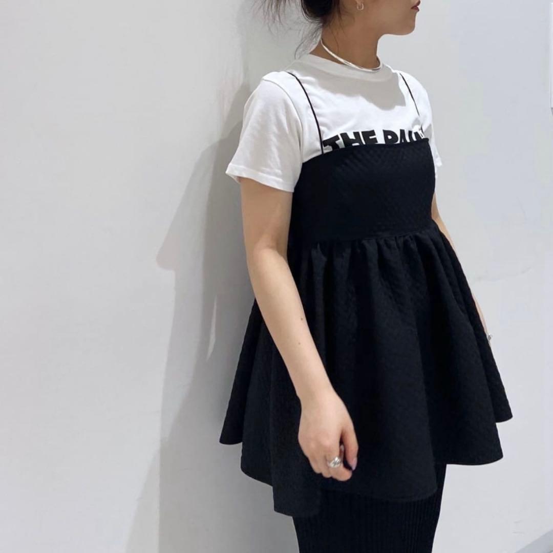 ★美品★ Whim Gazette ウィムガゼット ジャガードキャミブラウス
