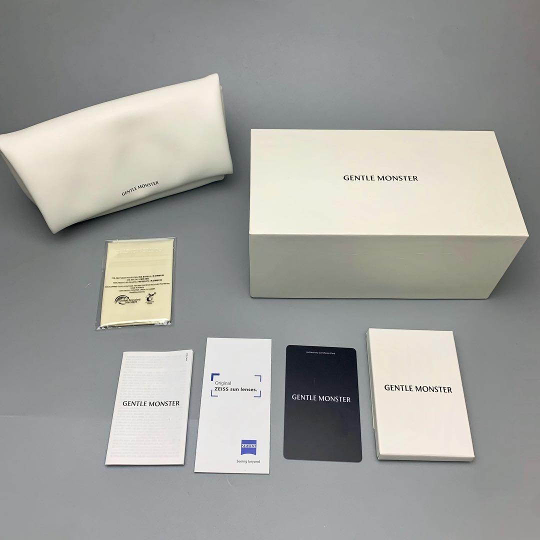 GENTLE MONSTER ブラックブルーレンズ サングラス musee