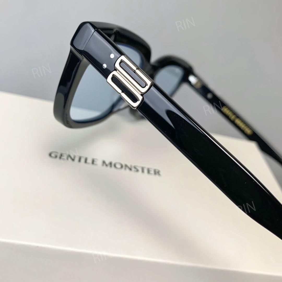 GENTLE MONSTER ブラックブルーレンズ サングラス musee